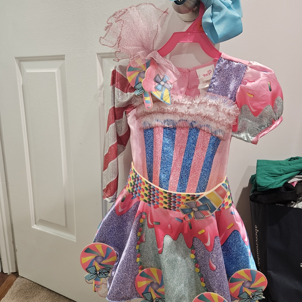JoJo Siwa Pink and Blue Candy Costume